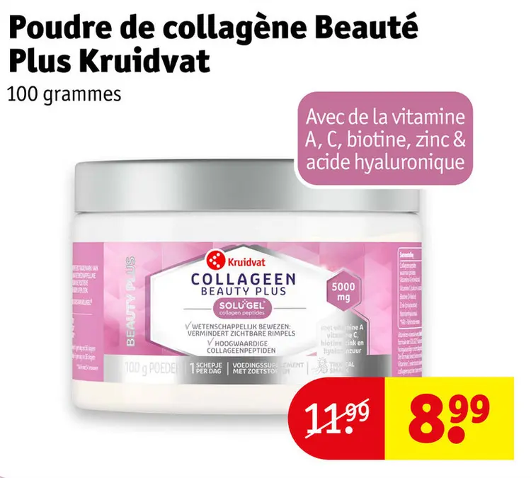 Offre: Poudre de collagène Beauté Plus