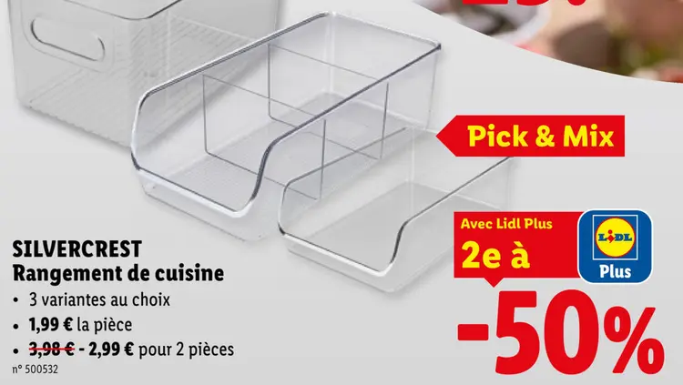 Offre: Rangement de cuisine