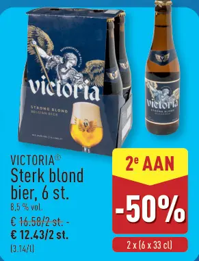 Promotie: Sterk blond bier