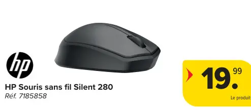 Offre: Souris sans fil Silent 280