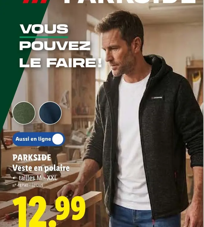 Offre: Veste en polaire
