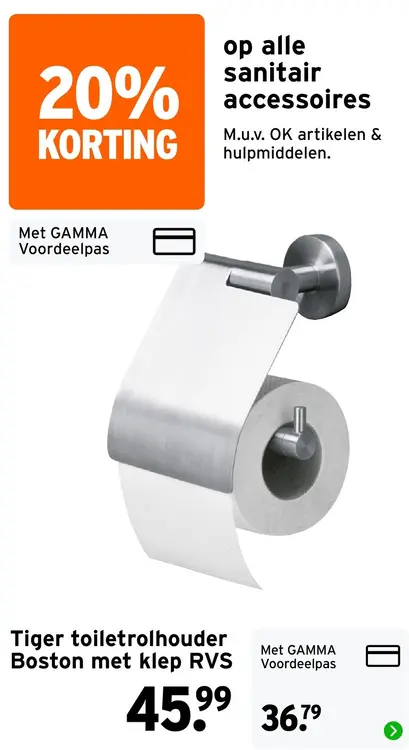 Aanbieding: Alle sanitair accessoires