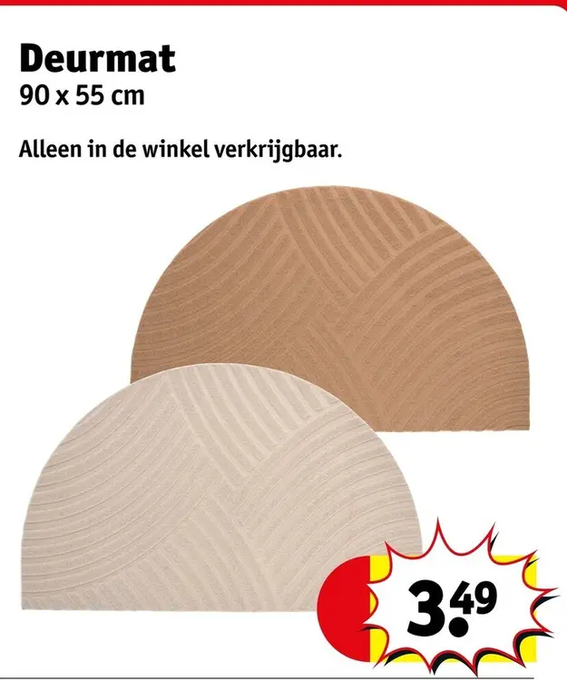 Aanbieding: Deurmat
