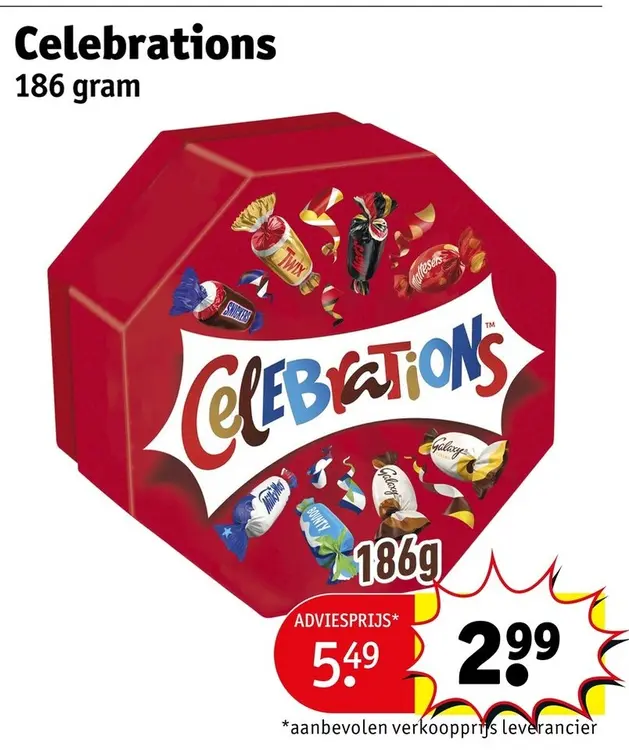Aanbieding: Celebrations