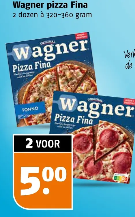 Aanbieding: Wagner pizza Fina