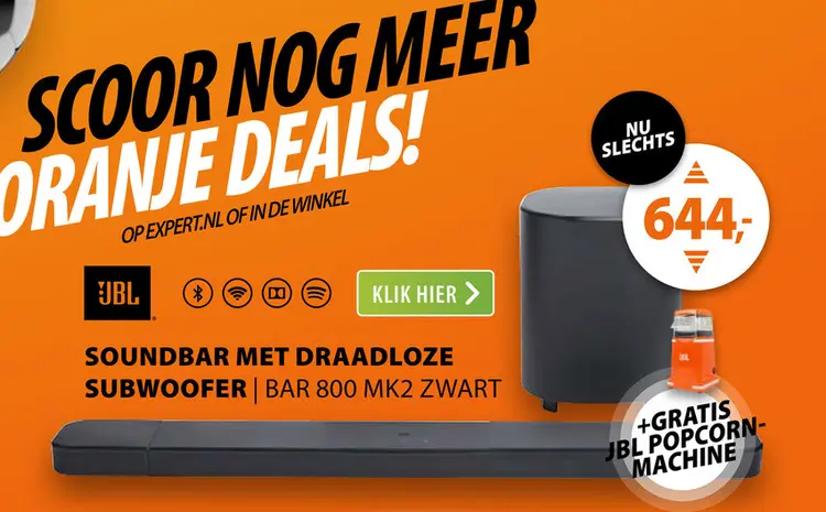 Aanbieding: JBL Bar 800 MK2 Zwart