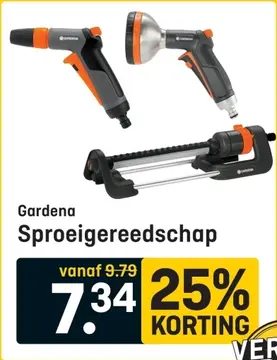Aanbieding: Sproeigereedschap