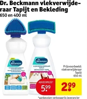 Aanbieding: Vlekverwijderaar Tapijt en Bekleding