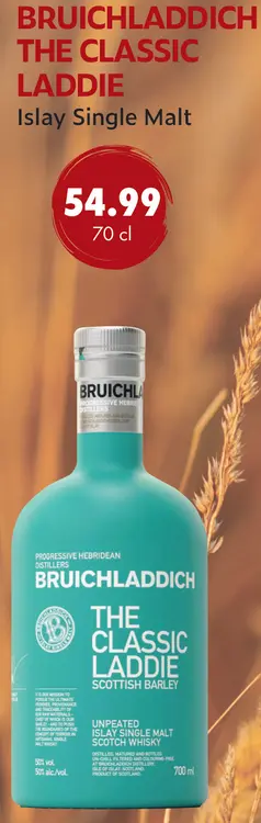 Aanbieding: Bruichladdich The Classic Laddie & Lagavulin 