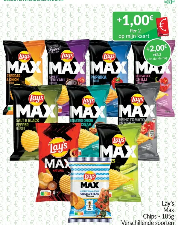 Promotie: Lay's Max Chips