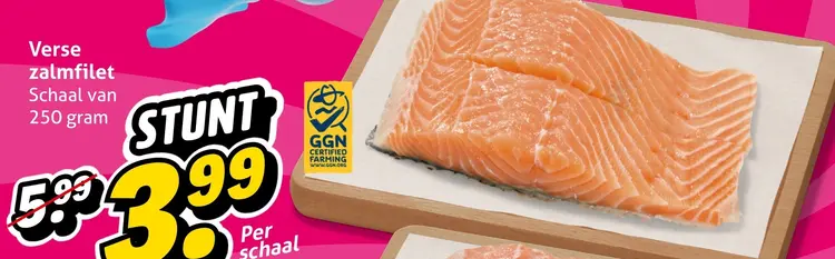 Aanbieding: Verse zalmfilet