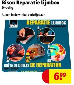 Aanbieding: Reparatie lijmbox