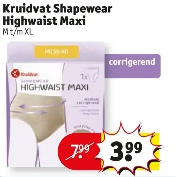 Aanbieding: Shapewear Highwaist Maxi