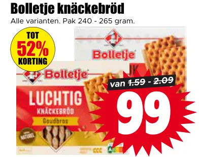 Aanbieding: knäckebröd