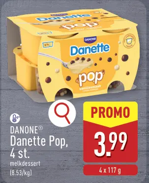 Promotie: Danette Pop