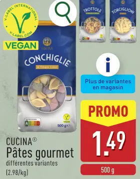 Offre: Cucina Pâtes gourmet