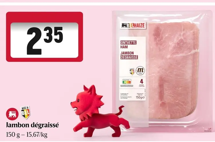 Offre: Jambon dégraissé