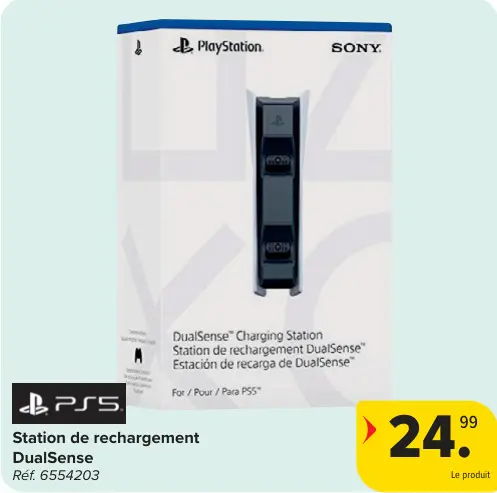 Offre: Station de rechargement DualSense