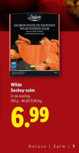 Promotie: Wilde Sockey-zalm