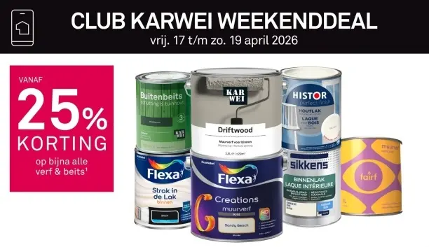 Aanbieding: Verf & Beits