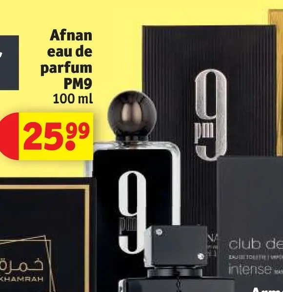 Aanbieding: Afnan eau de parfum PM9 100 ml