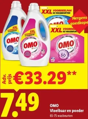 Aanbieding: Vloeibaar en poeder