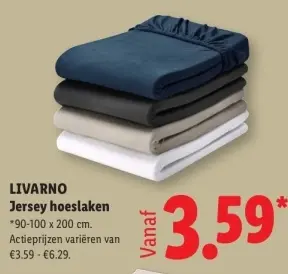 Aanbieding: Jersey hoeslaken