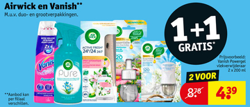 Aanbieding: Airwick en Vanish