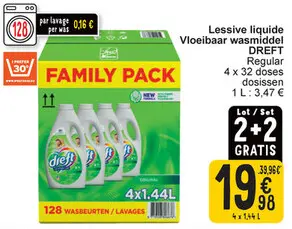 Offre: Lessive liquide / Vloeibaar wasmiddel