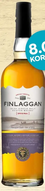 Aanbieding: Finlaggan islay single malt scotch whisky original Peaty Malt