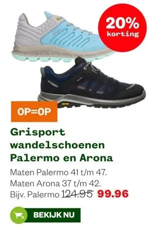Aanbieding: Wandelschoenen Palermo en Arona