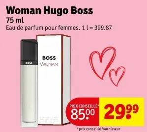 Offre: Woman Hugo Boss
