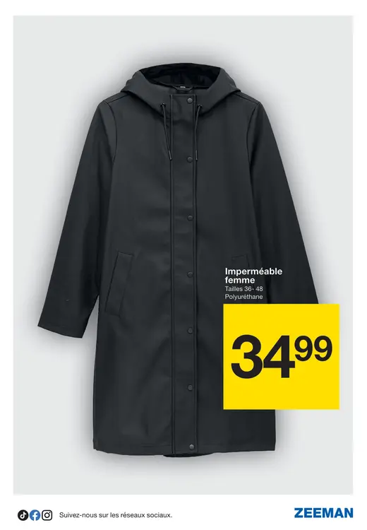 Offre: Imperméable femme