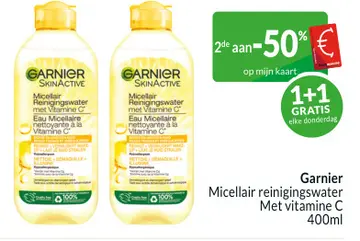 Aanbieding: Micellair reinigingswater Met vitamine C