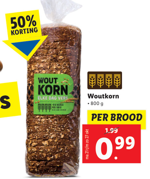 Aanbieding: Woutkorn