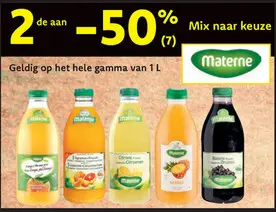 Aanbieding: Hele gamma MATERNE