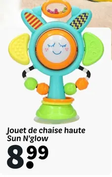 Offre: Jouet de chaise haute Sun N'glow