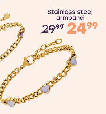 Aanbieding: Stainless steel armband