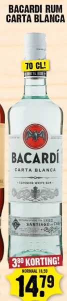 Aanbieding: Rum carta blanca