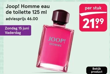 Aanbieding: Joop! Homme eau de toilette