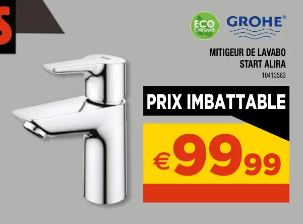 Promotie: Mitigeur de lavabo start alira