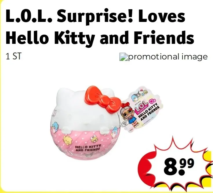 Offre: Loves Hello Kitty and Friends