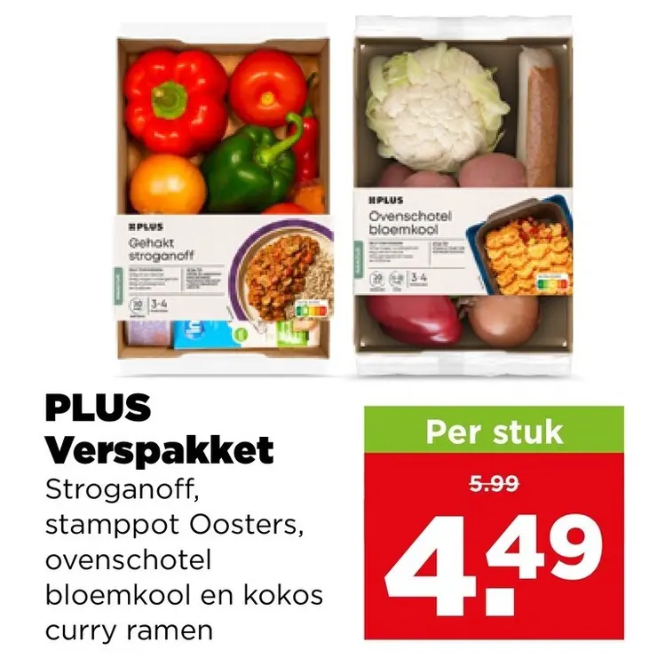 Aanbieding: PLUS Verspakket