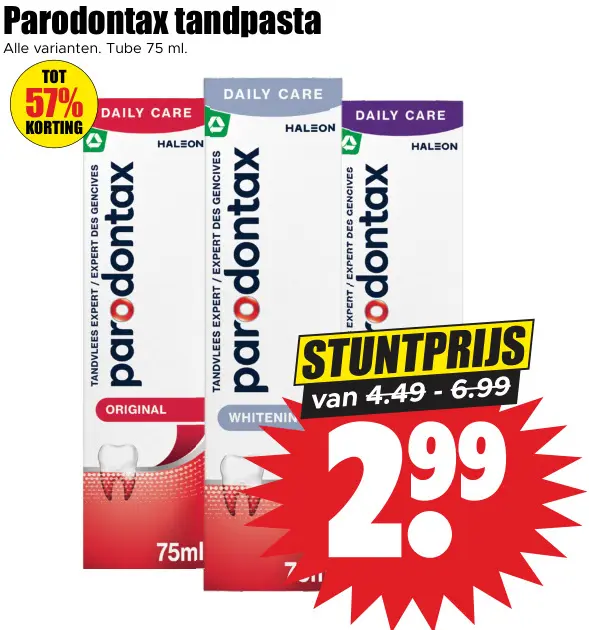 Aanbieding: Tandpasta