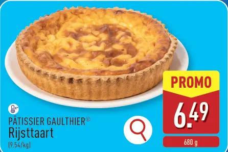 Promotie: Rijsttaart