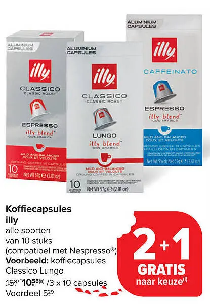 Aanbieding: Koffiecapsules