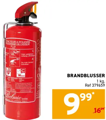 Promotie: Belmic Brandblusser
