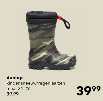 Aanbieding: Dunlop Blizzard Thermo sneeuw/regenlaarzen
