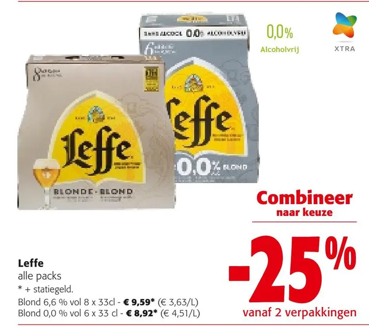 Aanbieding: Leffe Blond