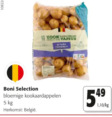 Promotie: Bloemige kookaardappelen